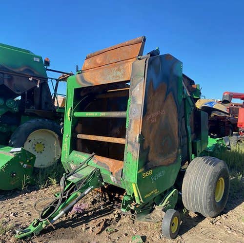 Used John Deere 568 Baler parts.