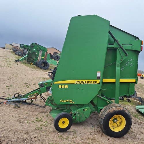 Used John Deere 568 Baler parts.