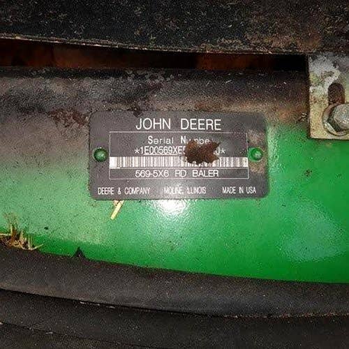 2013 Used John Deere 569 Baler parts.