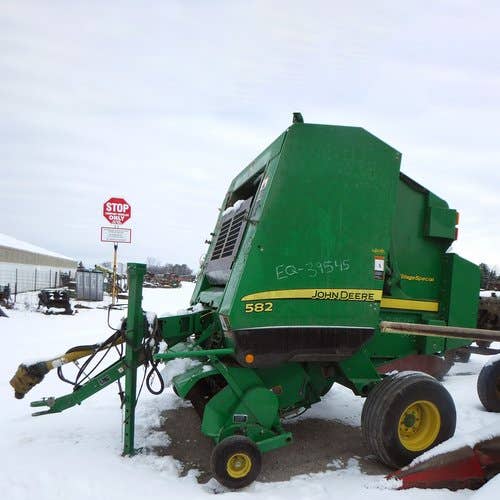 Used John Deere 582 Baler parts.