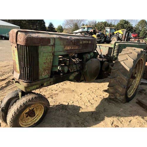 Used John Deere 60 Tractor parts.