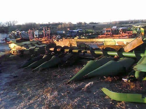 Used 2010 John Deere 608C Header Parts Used 2010 John Deere 608C Header Parts