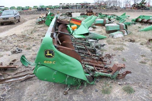 2009 Used John Deere 608c Header parts.