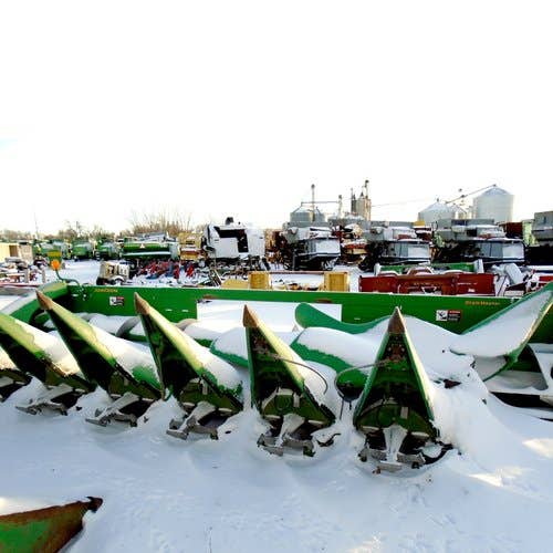 2010 Used John Deere 608C Header parts.