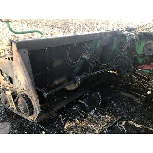 Used John Deere 608C Header parts.