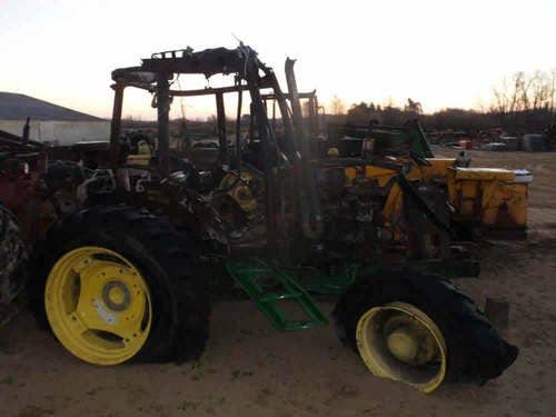 Used John Deere 6115D Tractor parts.