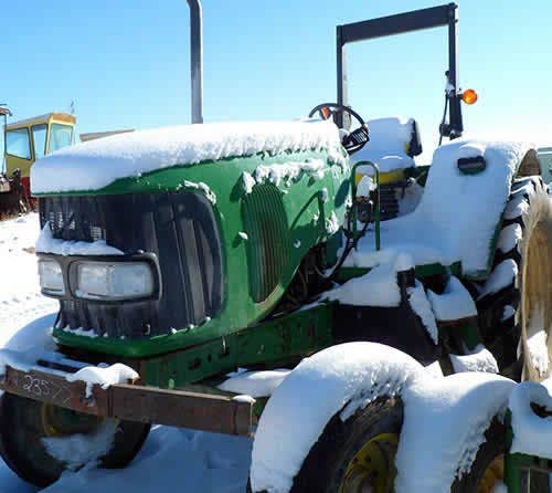 Used John Deere 6120 Tractor parts.