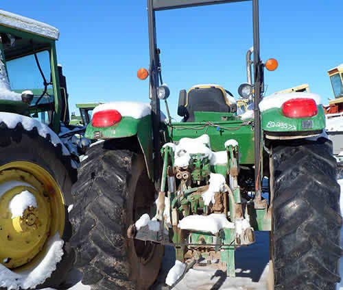 Used John Deere 6120 Tractor parts.