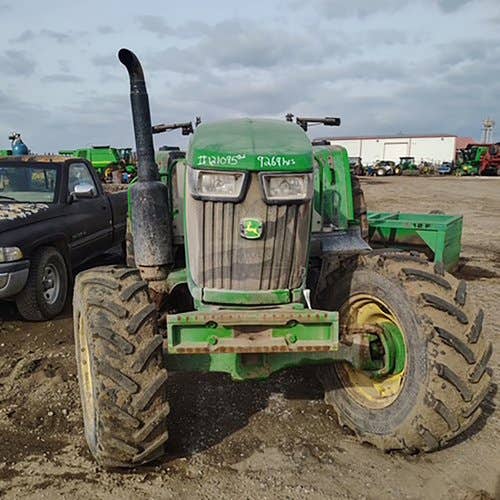 2020 Used John Deere 6120E Tractor parts.