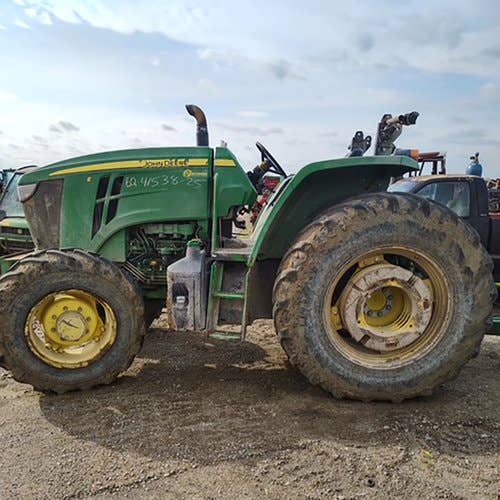 2020 Used John Deere 6120E Tractor parts.