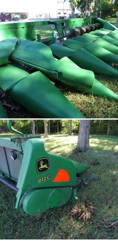 2010 Used John Deere 612C Header parts.