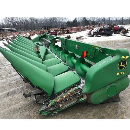 2009 Used John Deere 612C Header parts.