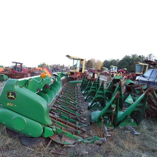 2005 Used John Deere 612C Header parts.