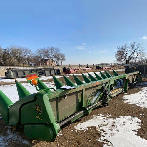 2008 Used John Deere 612C Header parts.