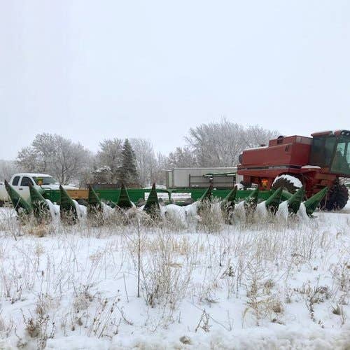 2014 Used John Deere 612C Header parts.