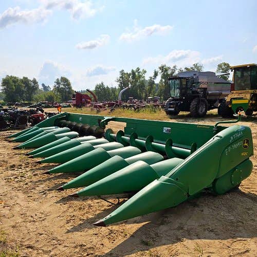 2009 Used John Deere 612C Header parts.
