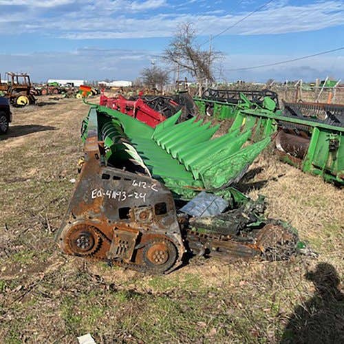 2010 Used John Deere 612C Header parts.
