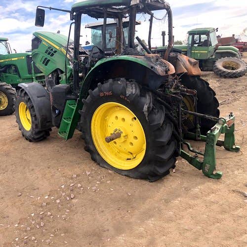 2017 Used John Deere 6130M Tractor parts.