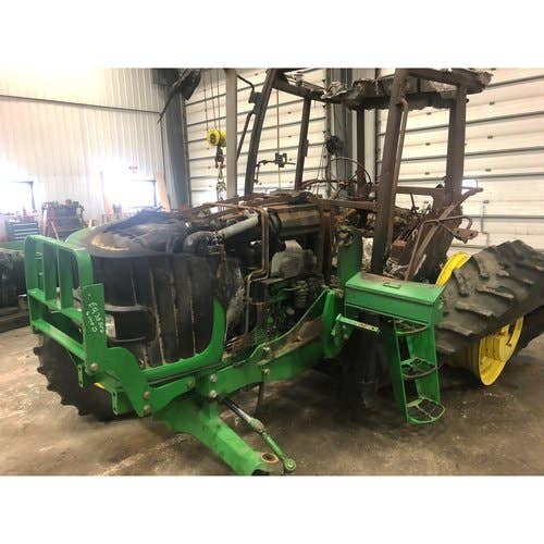 Used John Deere 6140D Tractor parts.