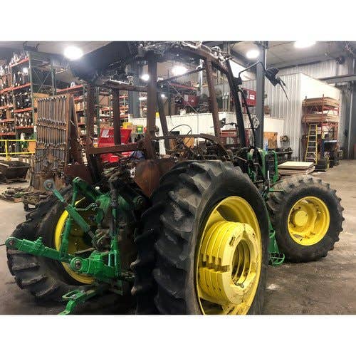 Used John Deere 6140D Tractor parts.