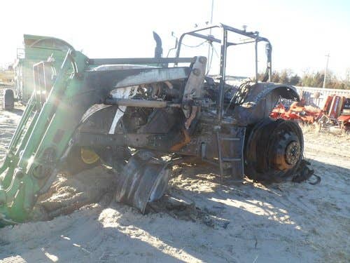 2015 Used John Deere 6150M Tractor parts.