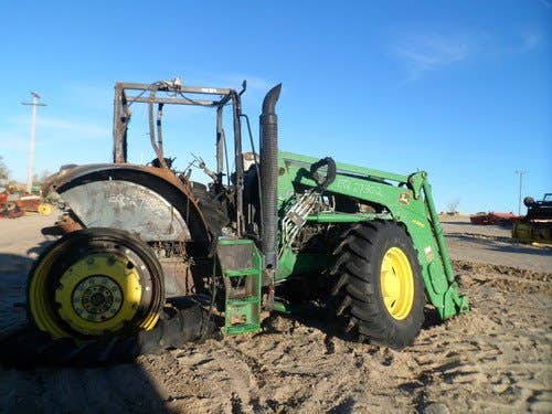 2015 Used John Deere 6150M Tractor parts.