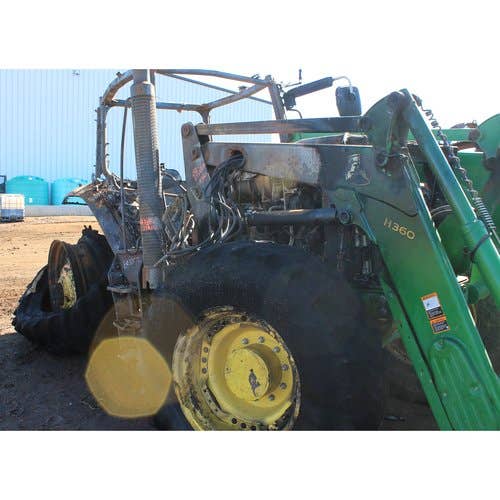 2010 Used John Deere 6150R Tractor parts.