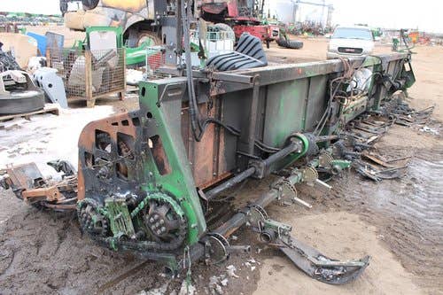 Used John Deere 618 Header parts.