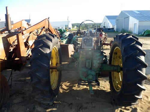 Used John Deere 620 Tractor parts.
