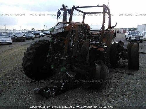 2013 Used John Deere 6210R Tractor parts.
