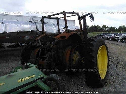 2013 Used John Deere 6210R Tractor parts.