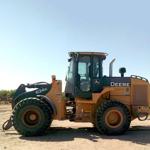Used John Deere 624K Construction & Industrial parts.