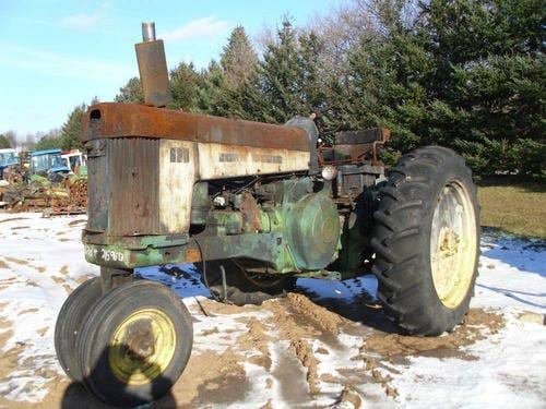 Used John Deere 630 Tractor parts.