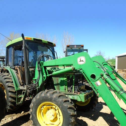 Used John Deere 6300 Tractor parts.