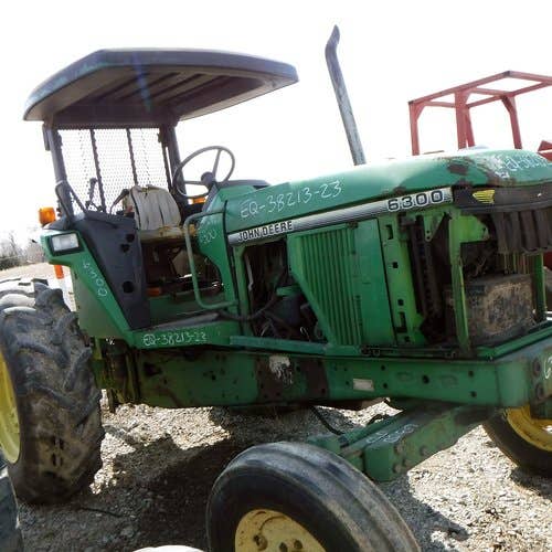 Used John Deere 6300 Tractor parts.