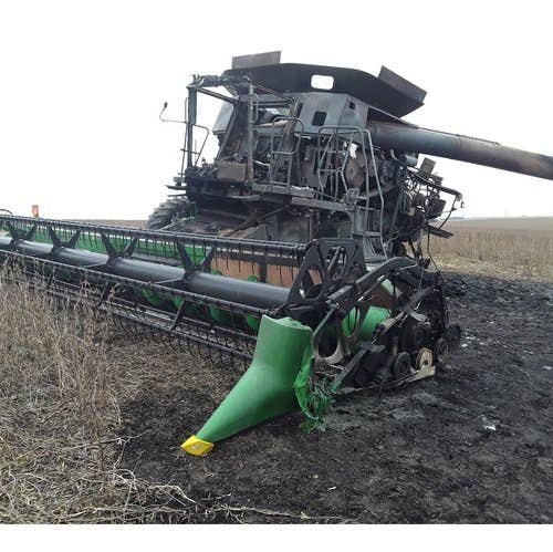 2013 Used John Deere 630F Header parts.