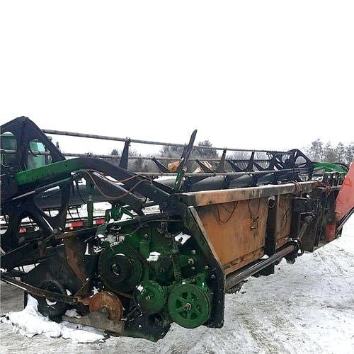2012 Used John Deere 630F Header parts.
