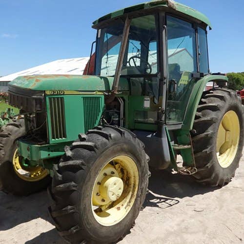 Used John Deere 6310 Tractor parts.