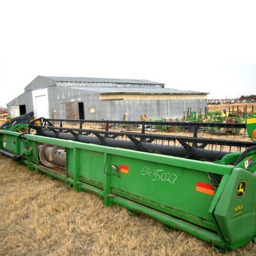 Used John Deere 635 Header parts.