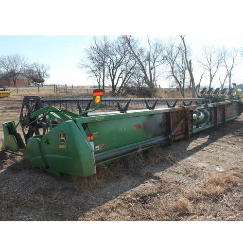 Used John Deere 635F Header parts.