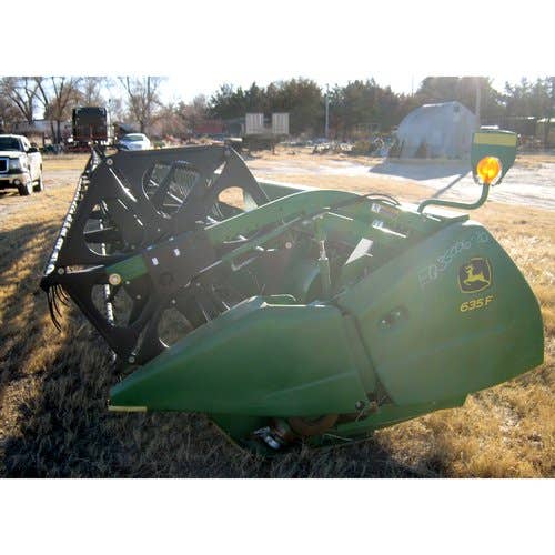 Used John Deere 635F Header parts.