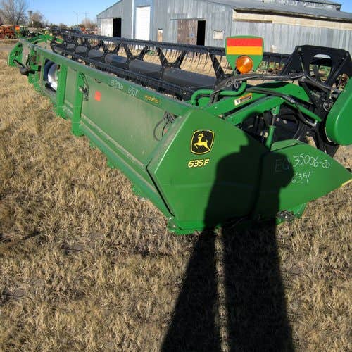 Used John Deere 635F Header parts.