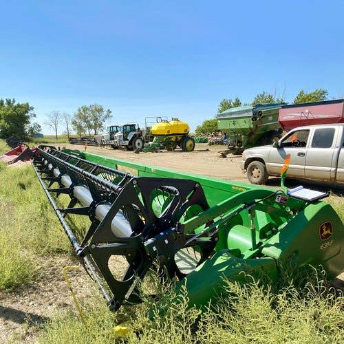 2009 Used John Deere 635F Header parts.