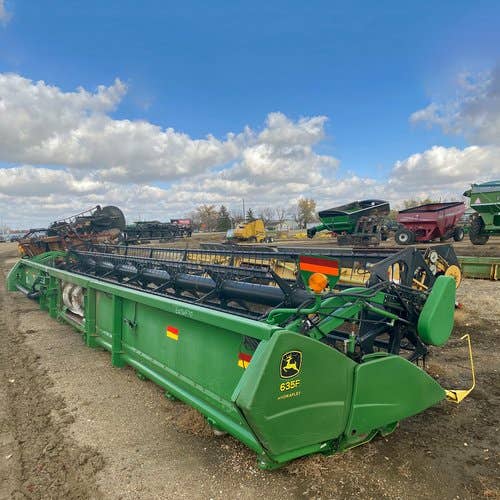 2007 Used John Deere 635f Header parts.