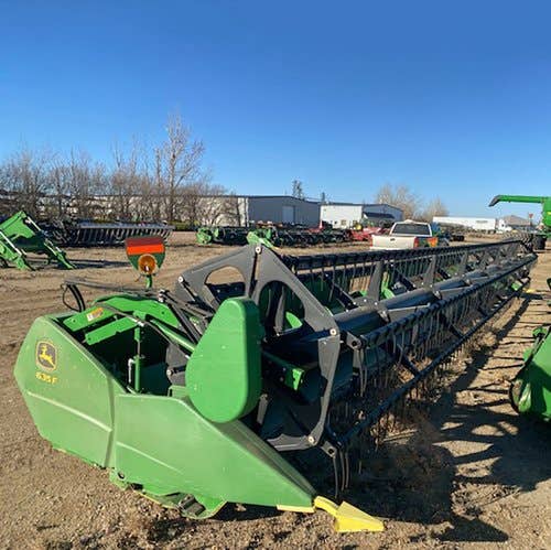 Used John Deere 635F Header parts.