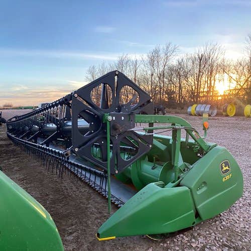 2012 Used John Deere 635F Header parts.