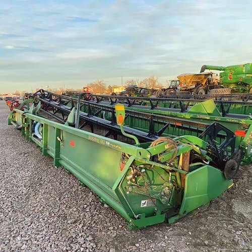 2012 Used John Deere 635F Header parts.
