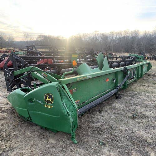 2011 Used John Deere 635F Header parts.