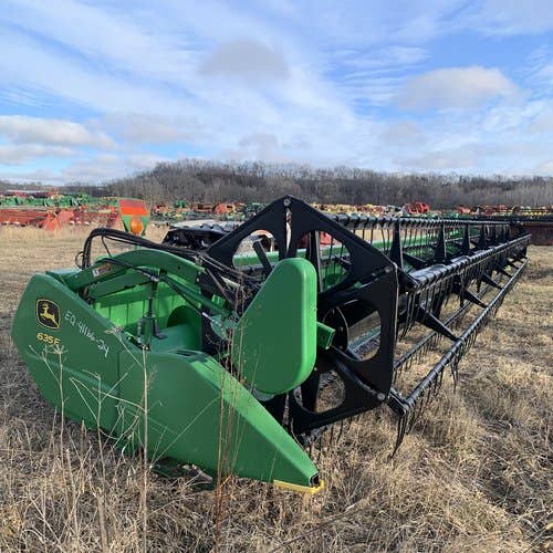 Used John Deere 635F Header parts.