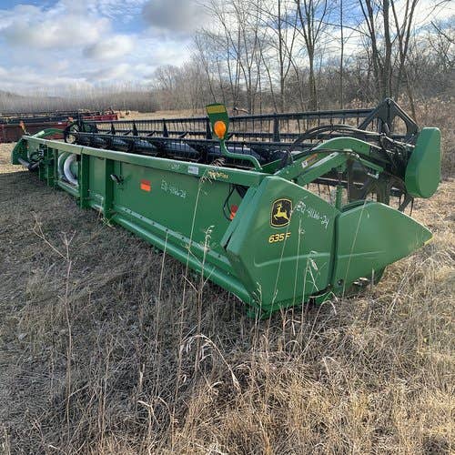 Used John Deere 635F Header parts.